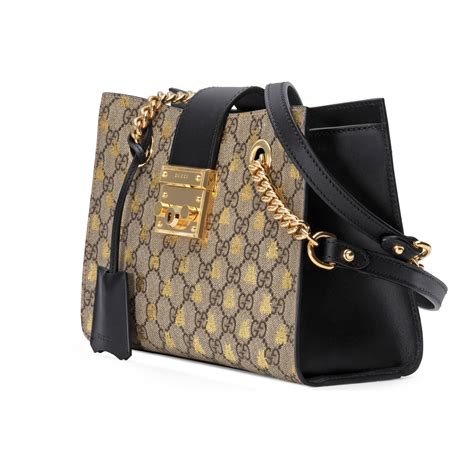 gucci queen bee bag|Gucci padlock small shoulder bag.